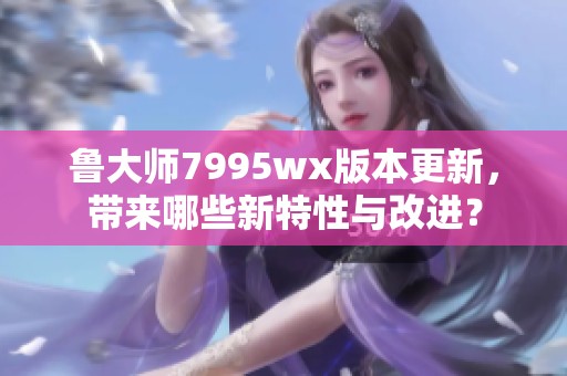 鲁大师7995wx版本更新，带来哪些新特性与改进？