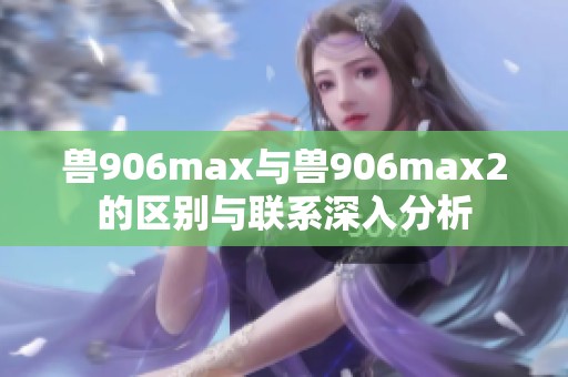 兽906max与兽906max2的区别与联系深入分析