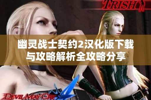 幽灵战士契约2汉化版下载与攻略解析全攻略分享