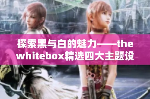 探索黑与白的魅力——thewhitebox精选四大主题设计