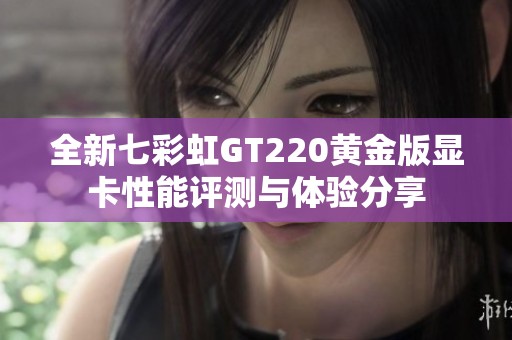 全新七彩虹GT220黄金版显卡性能评测与体验分享