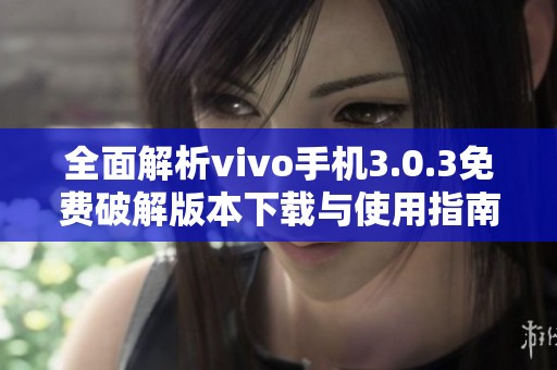 全面解析vivo手机3.0.3免费破解版本下载与使用指南