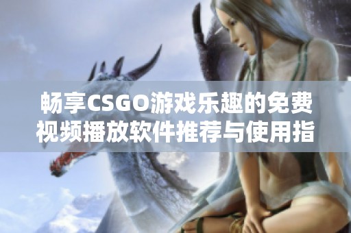 畅享CSGO游戏乐趣的免费视频播放软件推荐与使用指南