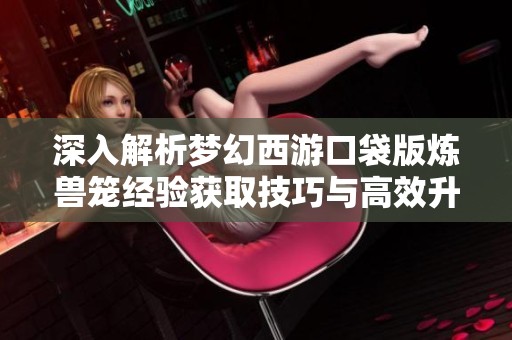 深入解析梦幻西游口袋版炼兽笼经验获取技巧与高效升级方案