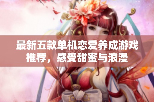 最新五款单机恋爱养成游戏推荐，感受甜蜜与浪漫