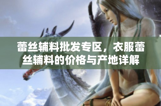 蕾丝辅料批发专区，衣服蕾丝辅料的价格与产地详解