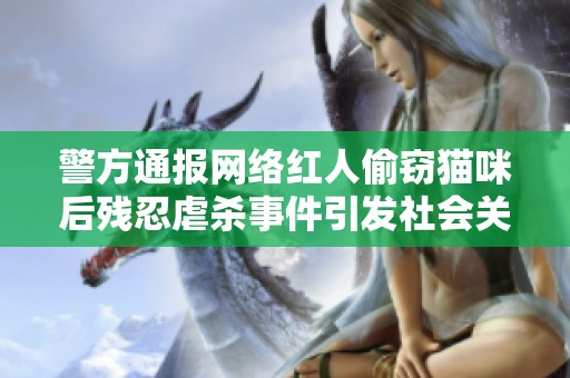 警方通报网络红人偷窃猫咪后残忍虐杀事件引发社会关注