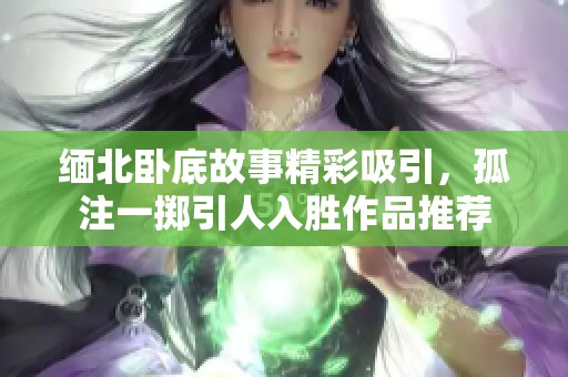 缅北卧底故事精彩吸引，孤注一掷引人入胜作品推荐