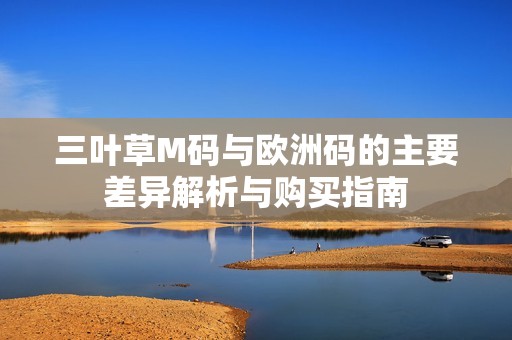 三叶草M码与欧洲码的主要差异解析与购买指南