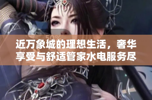 近万象城的理想生活，奢华享受与舒适管家水电服务尽在眼前