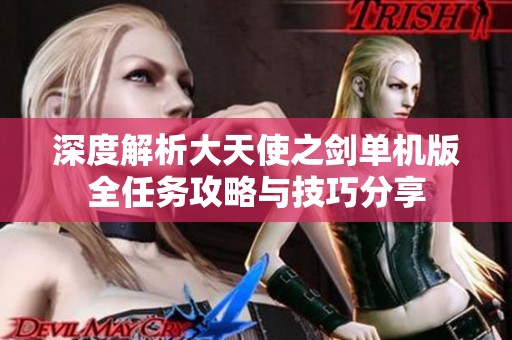 深度解析大天使之剑单机版全任务攻略与技巧分享