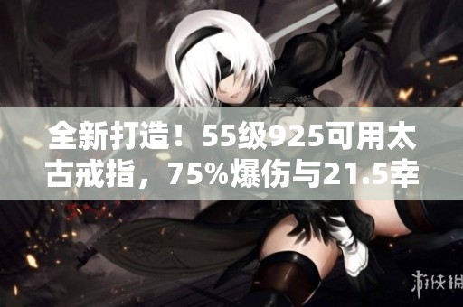 全新打造！55级925可用太古戒指，75%爆伤与21.5幸运易伤加成