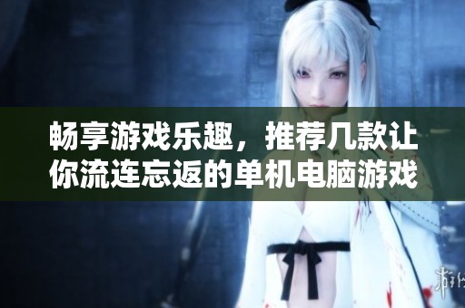 畅享游戏乐趣，推荐几款让你流连忘返的单机电脑游戏