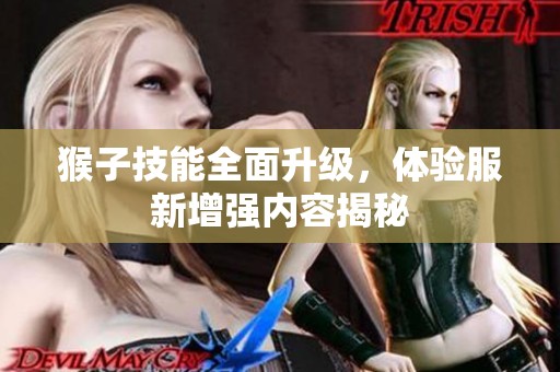 猴子技能全面升级，体验服新增强内容揭秘