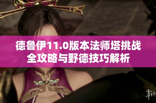 德鲁伊11.0版本法师塔挑战全攻略与野德技巧解析