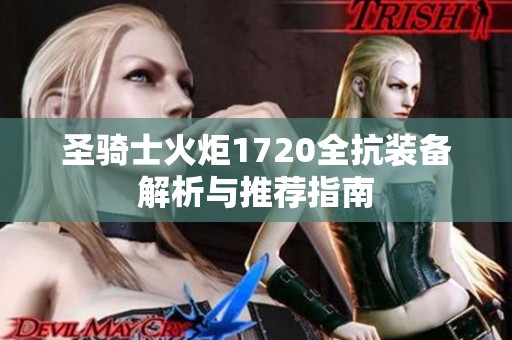 圣骑士火炬1720全抗装备解析与推荐指南