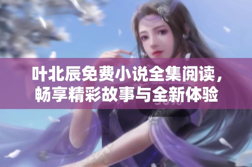 叶北辰免费小说全集阅读，畅享精彩故事与全新体验