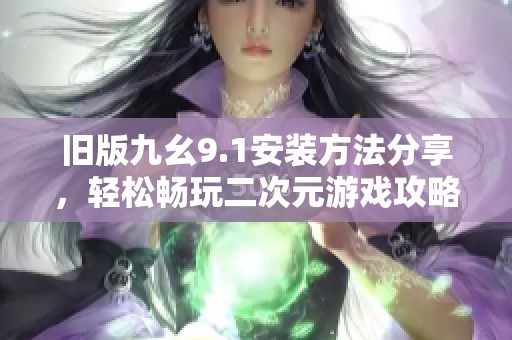 旧版九幺9.1安装方法分享，轻松畅玩二次元游戏攻略