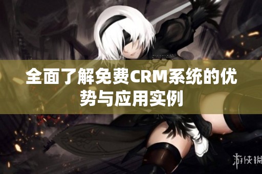 全面了解免费CRM系统的优势与应用实例